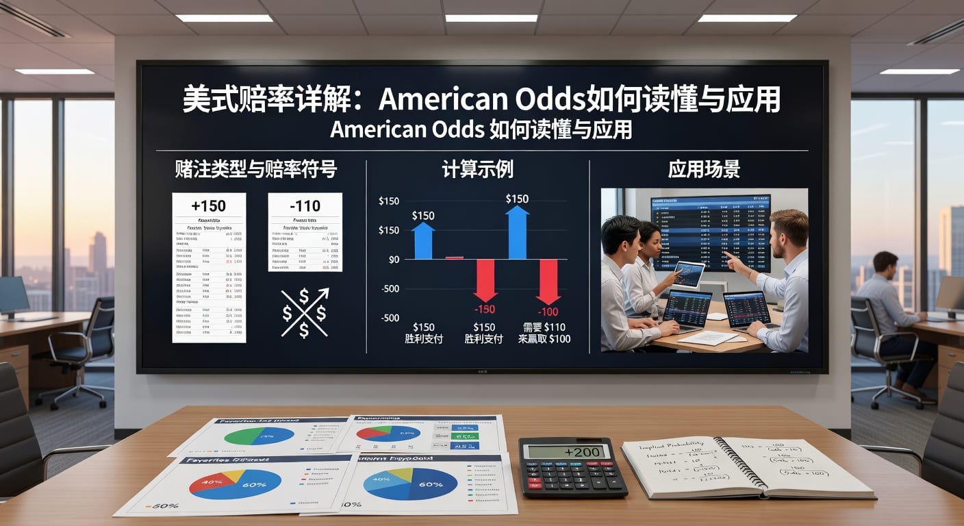 美式赔率 American Odds：资深玩家解析体育博彩赔率体系