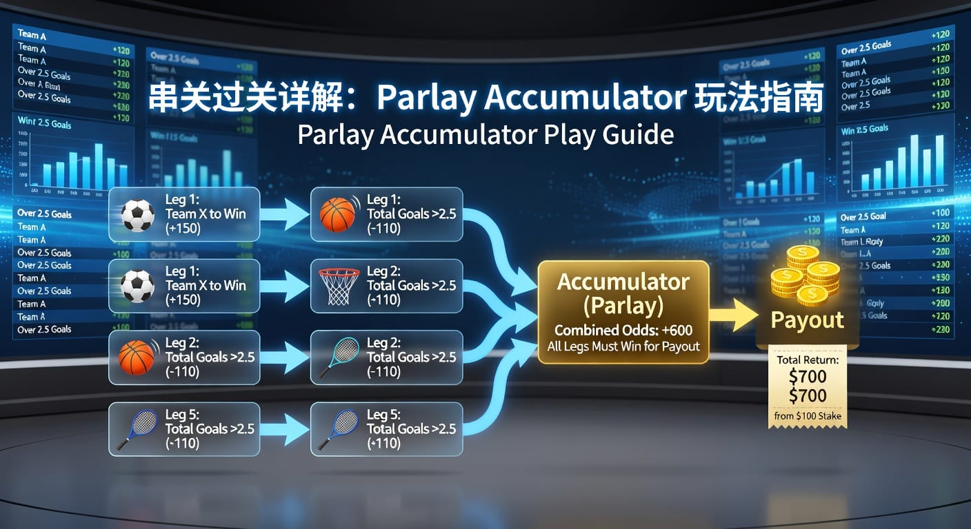 过关 Parlay Accumulator：资深分析师带你玩转高赔率体育投注策略 2026年