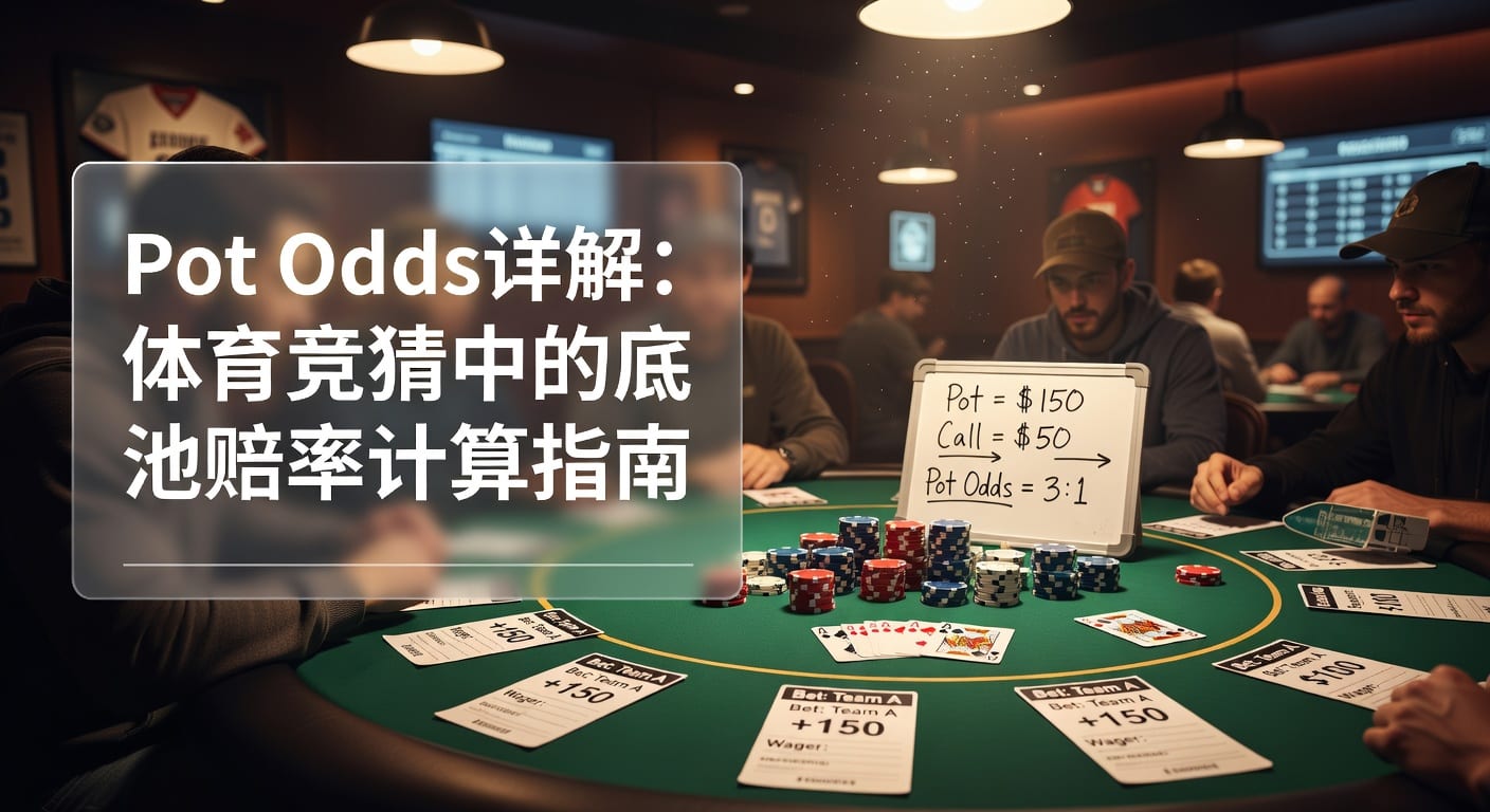 底池赔率 pot odds：体育滚球下注计算与实战判断